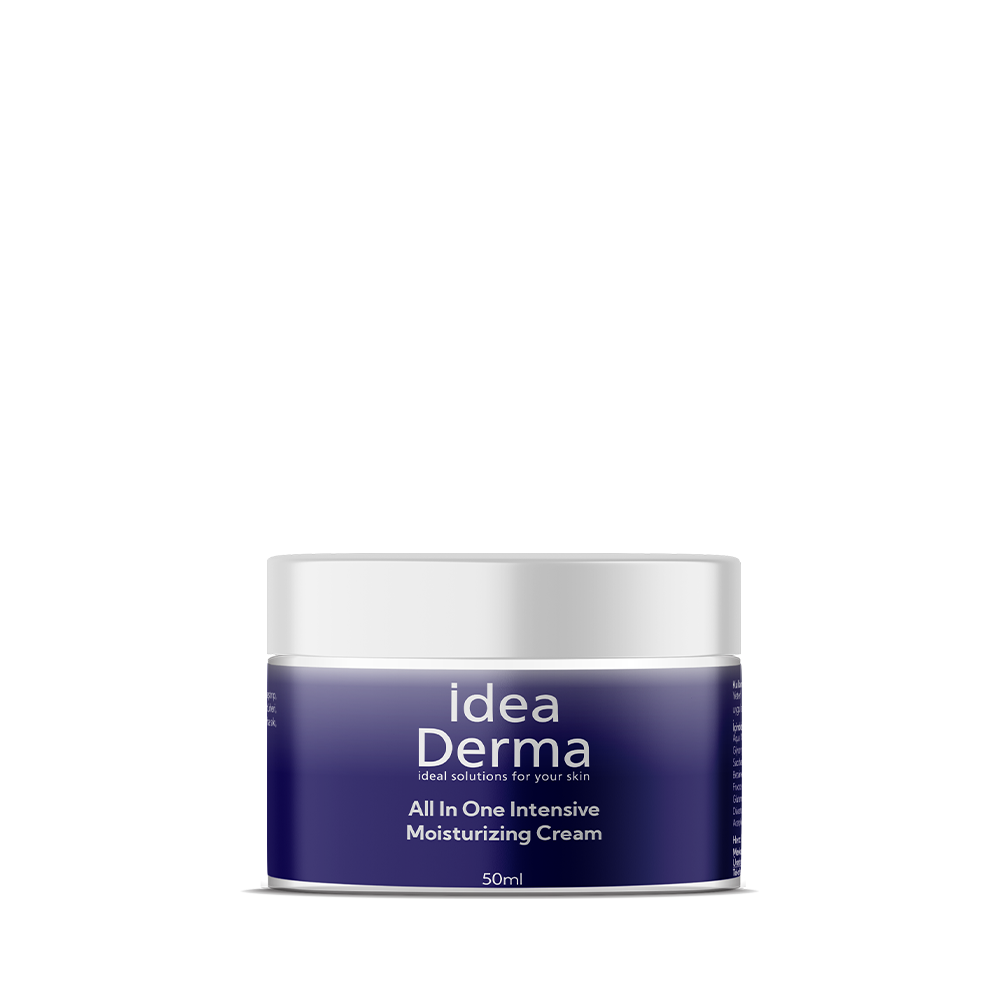 İdea Derma All In One Intensive Moisturizing Cream 50 ml gerçek ürün kavanozu