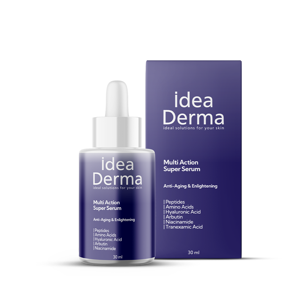 İdea Derma Multi Action Super Serum 30 ml gerçek ambalajı